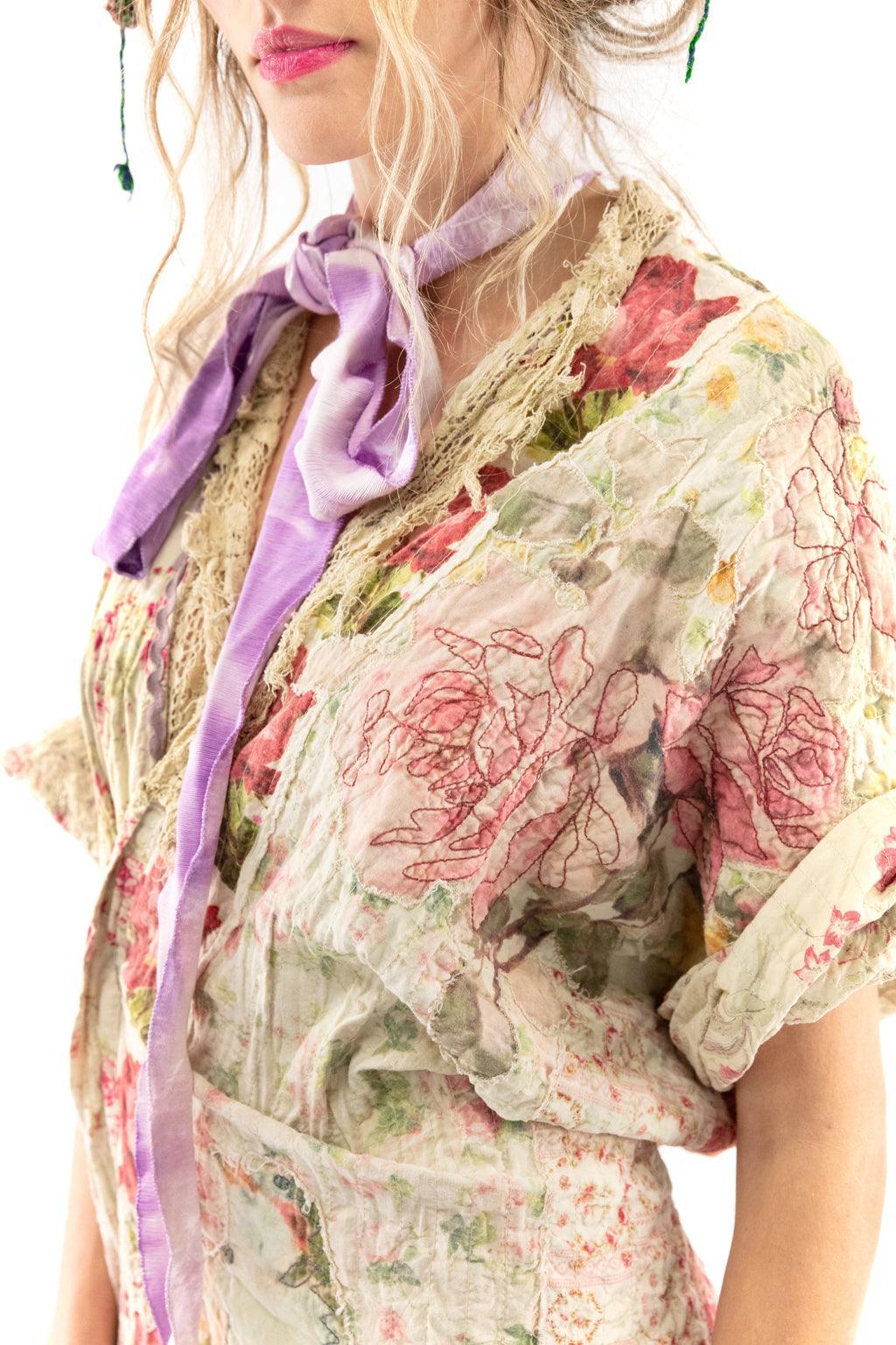 Floral Patchwork Vijji Kimono - Image 3