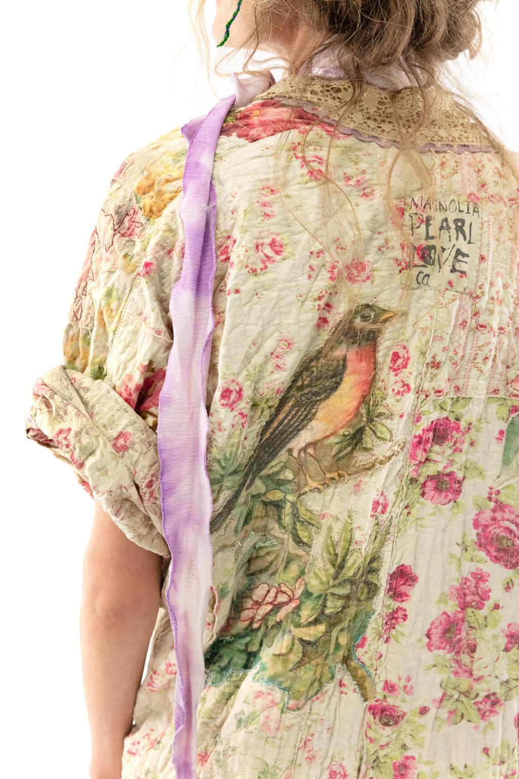 Floral Patchwork Vijji Kimono - Image 9