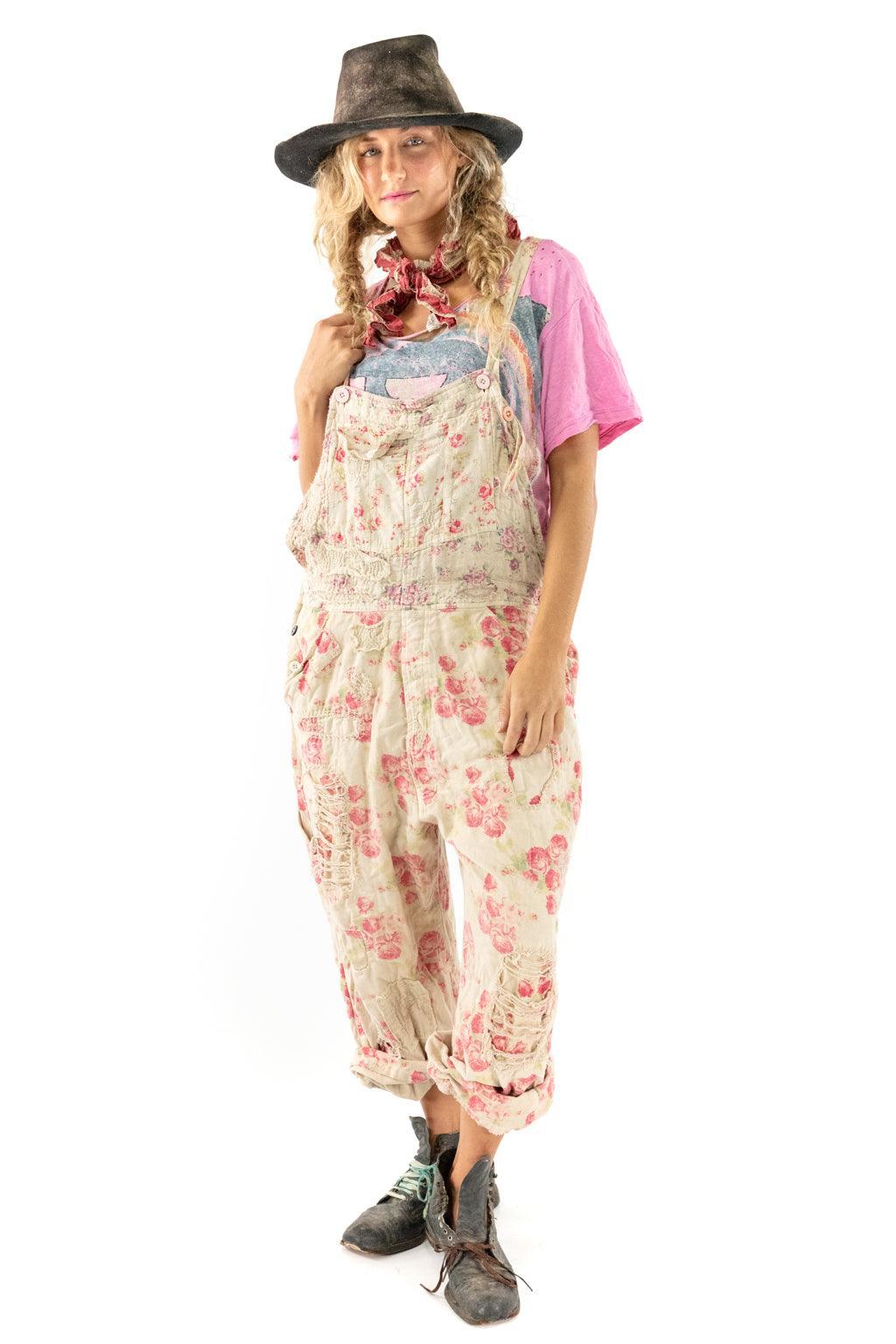 Floral Print Overalls - Image 2