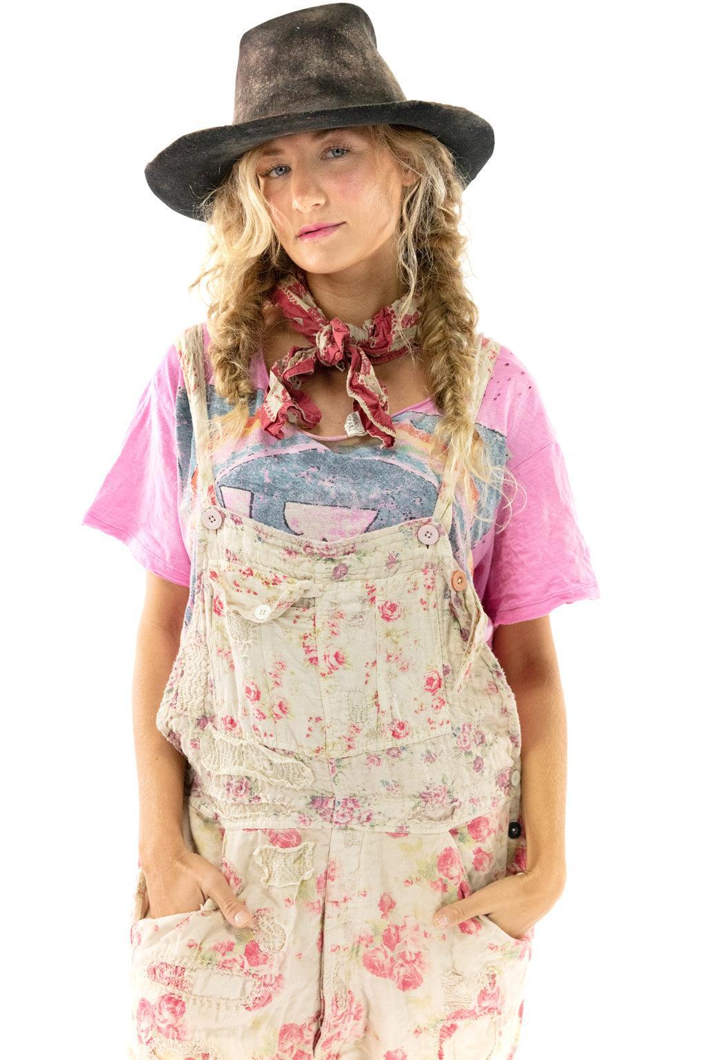 Floral Print Overalls - Image 3