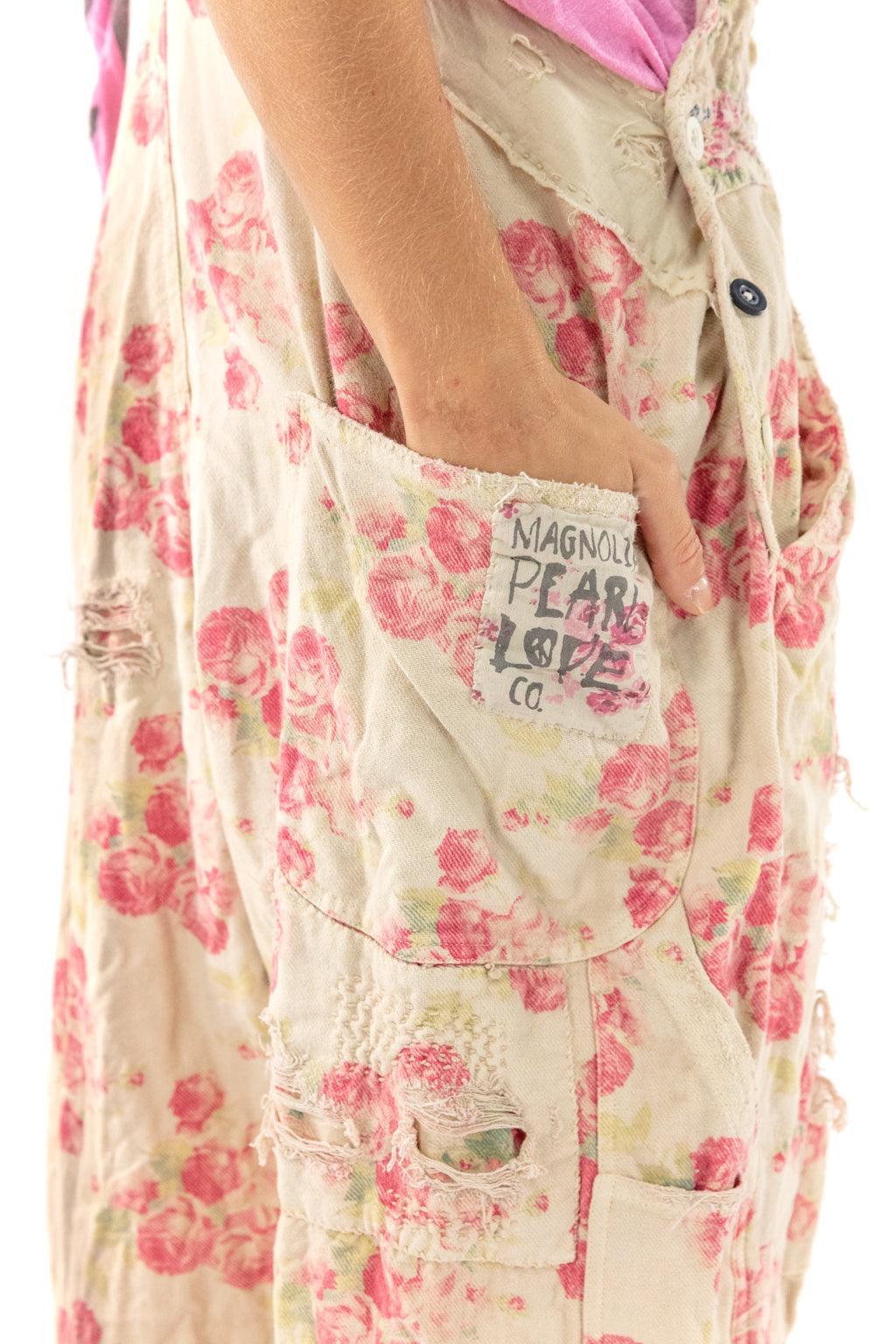 Floral Print Overalls - Image 6