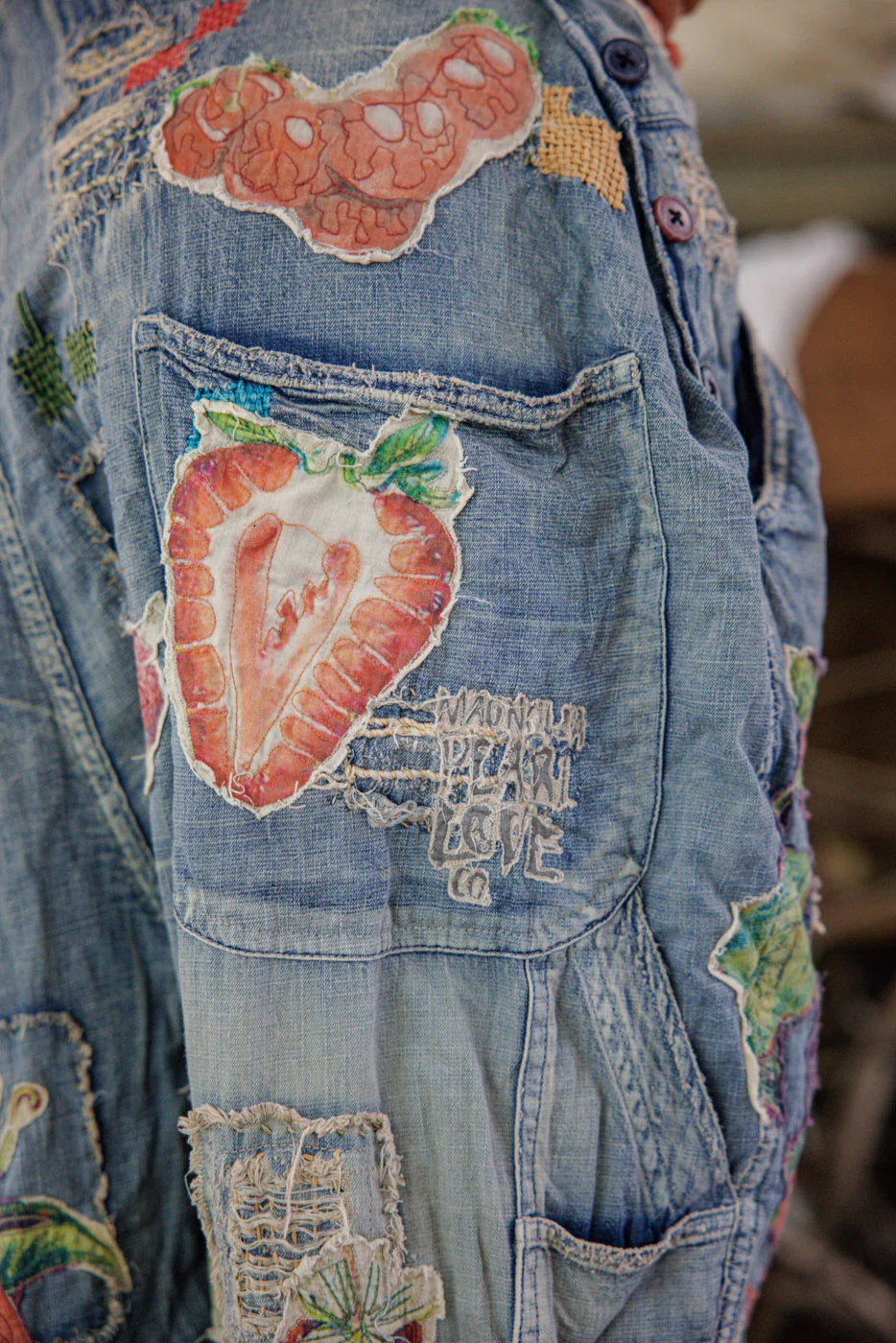 Fraise Love Overalls - Image 7