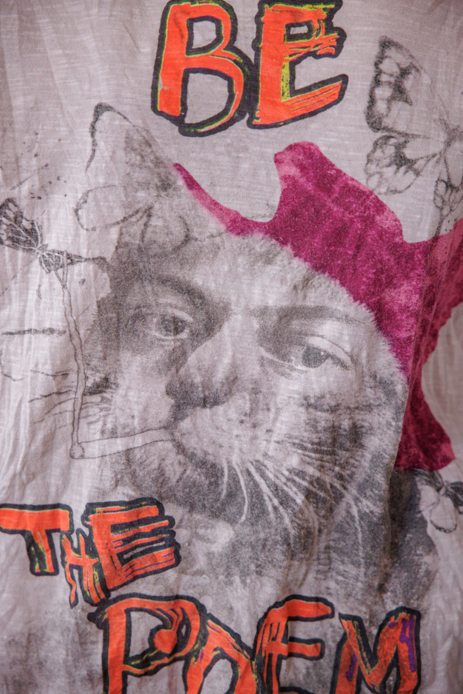 French Poet Cat Tee - Image 3