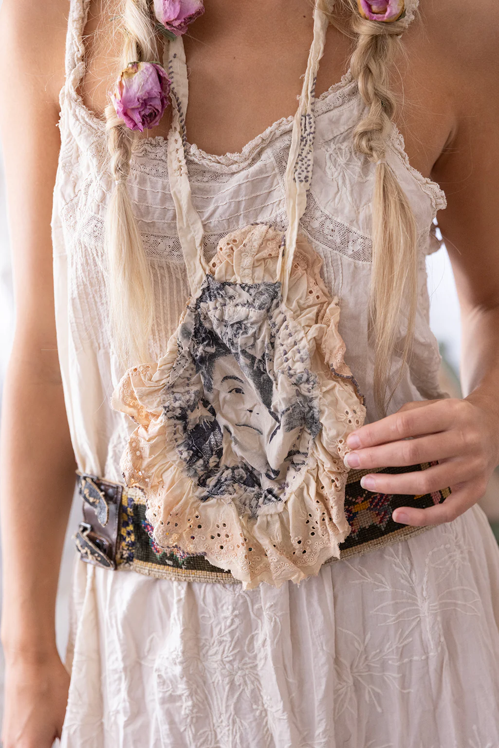 Frida Tehuana Jabot - Image 2
