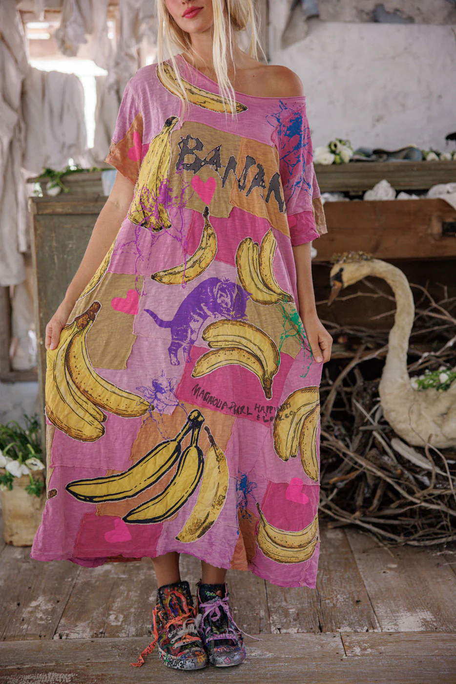 Funk N' Junk Graphics Tee Dress - Image 3