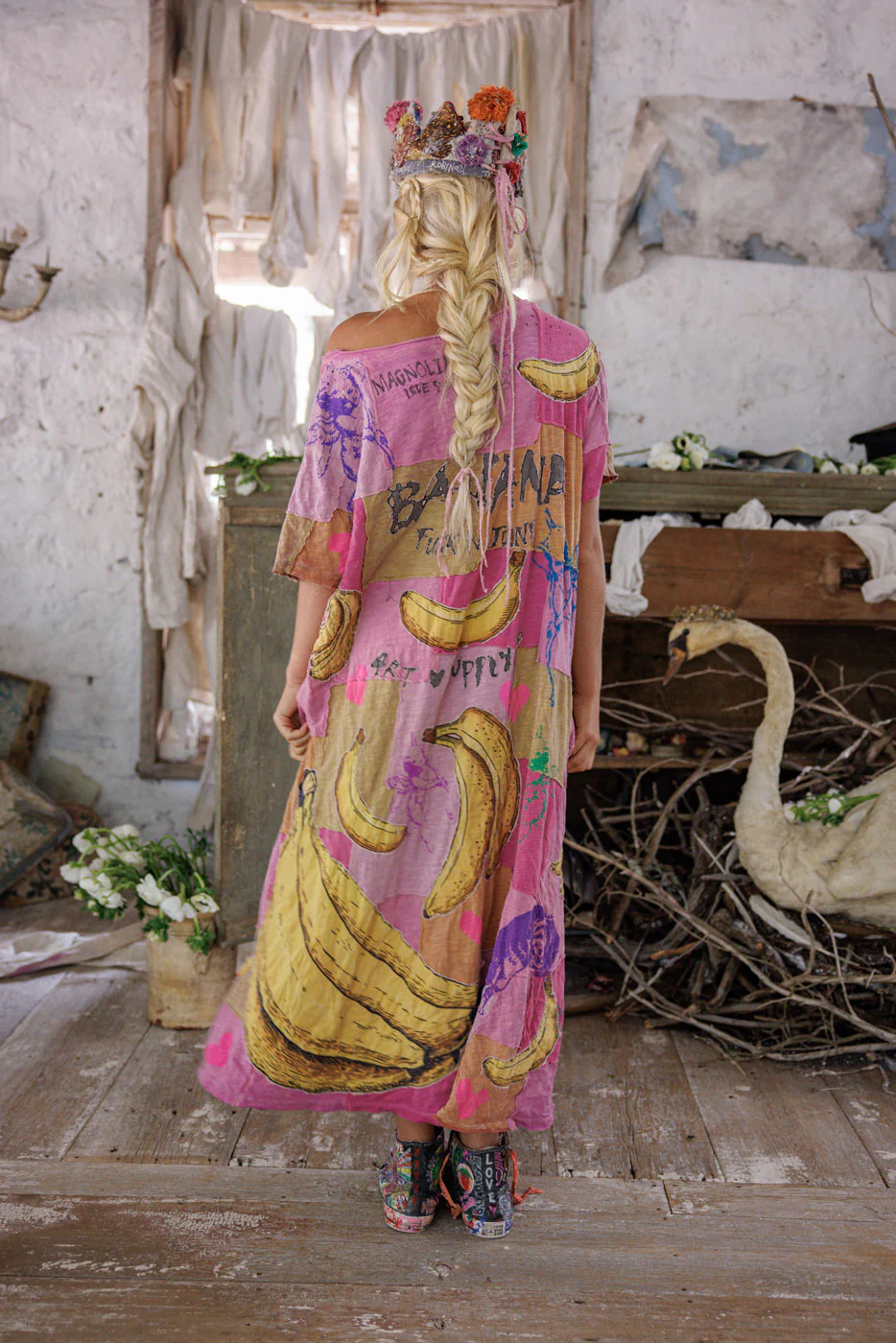 Funk N' Junk Graphics Tee Dress - Image 7