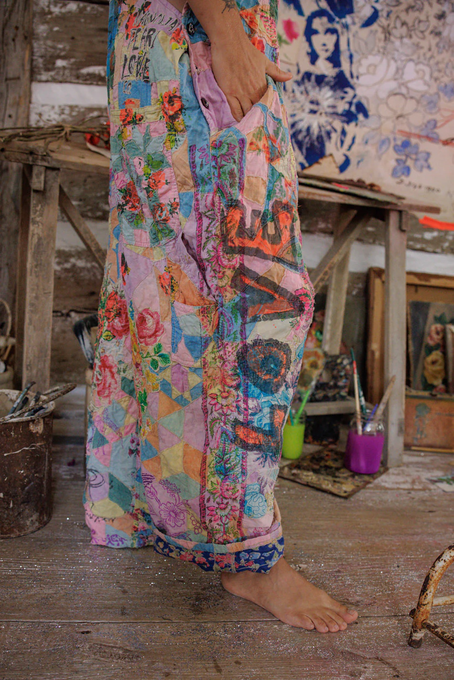 Graphic Love Overalls - Image 11