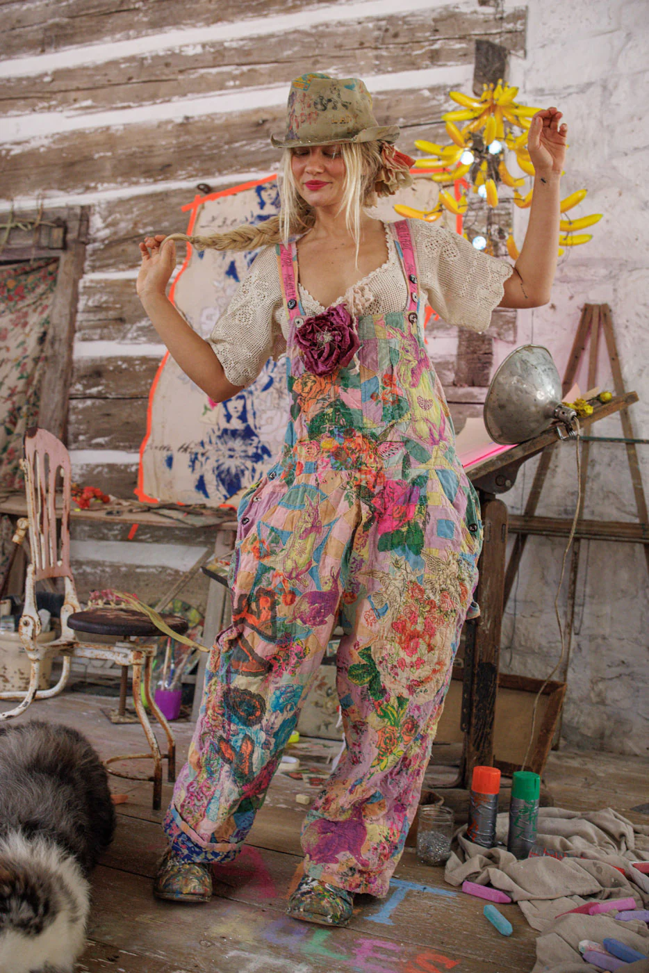 Graphic Love Overalls - Image 4