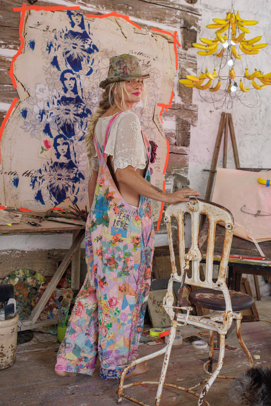Graphic Love Overalls - Image 5