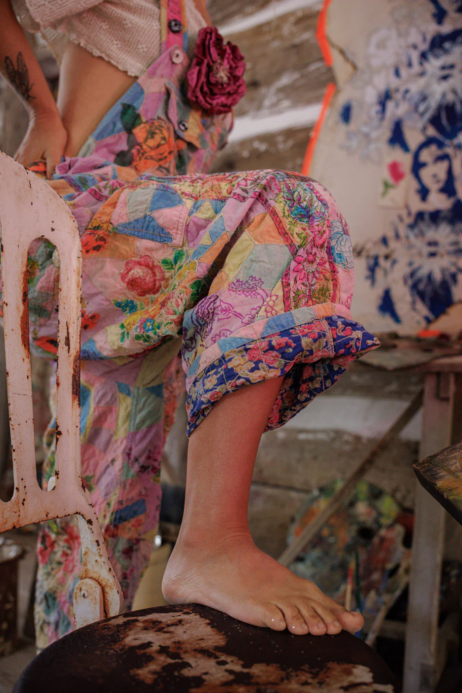 Graphic Love Overalls - Image 7