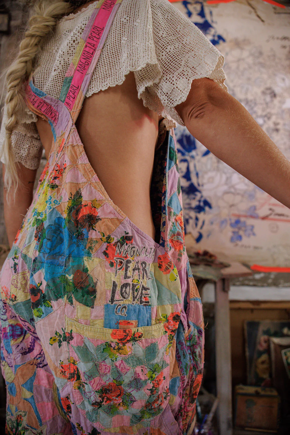 Graphic Love Overalls - Image 9