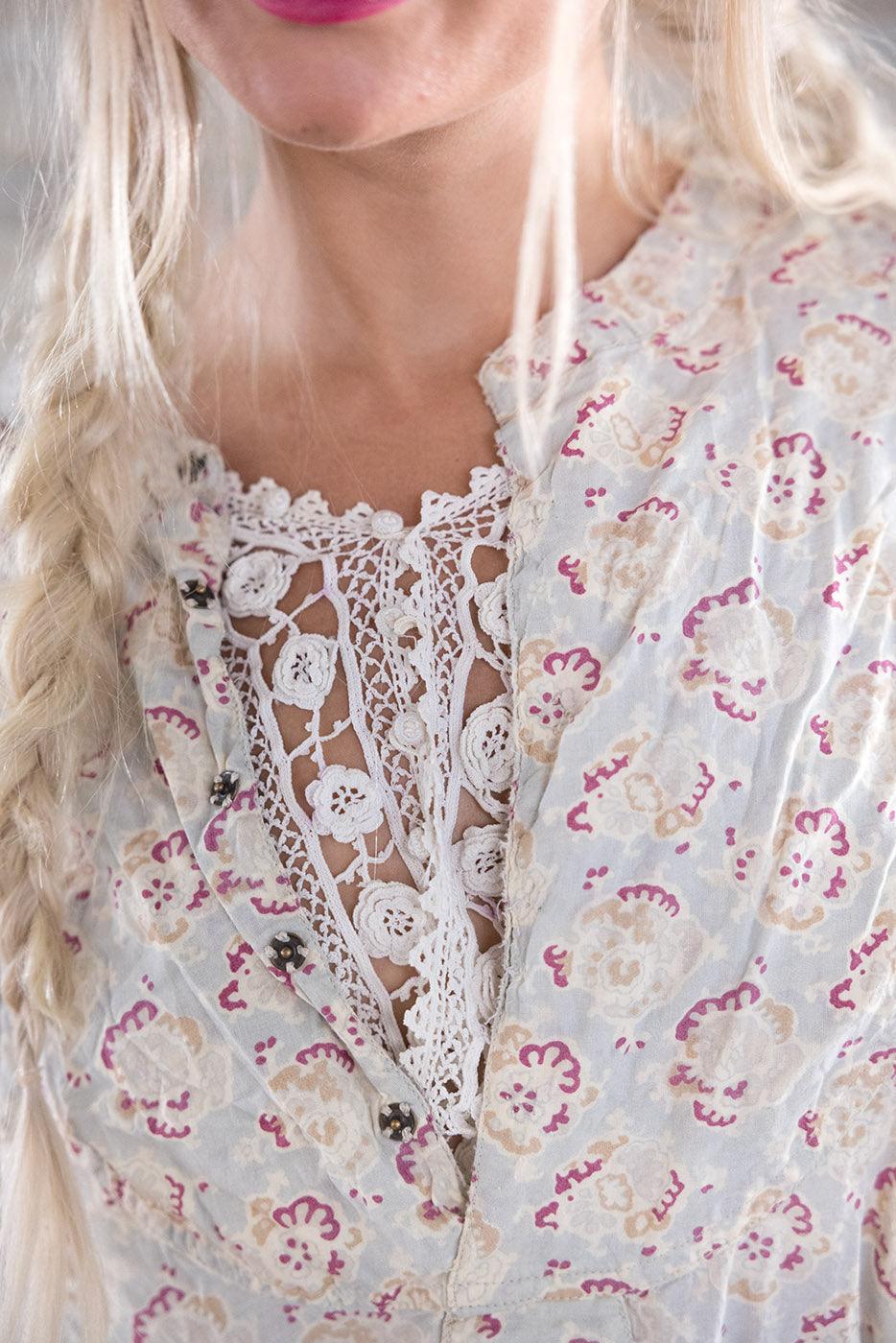 Hand Block Print Ines Shirt - Image 4