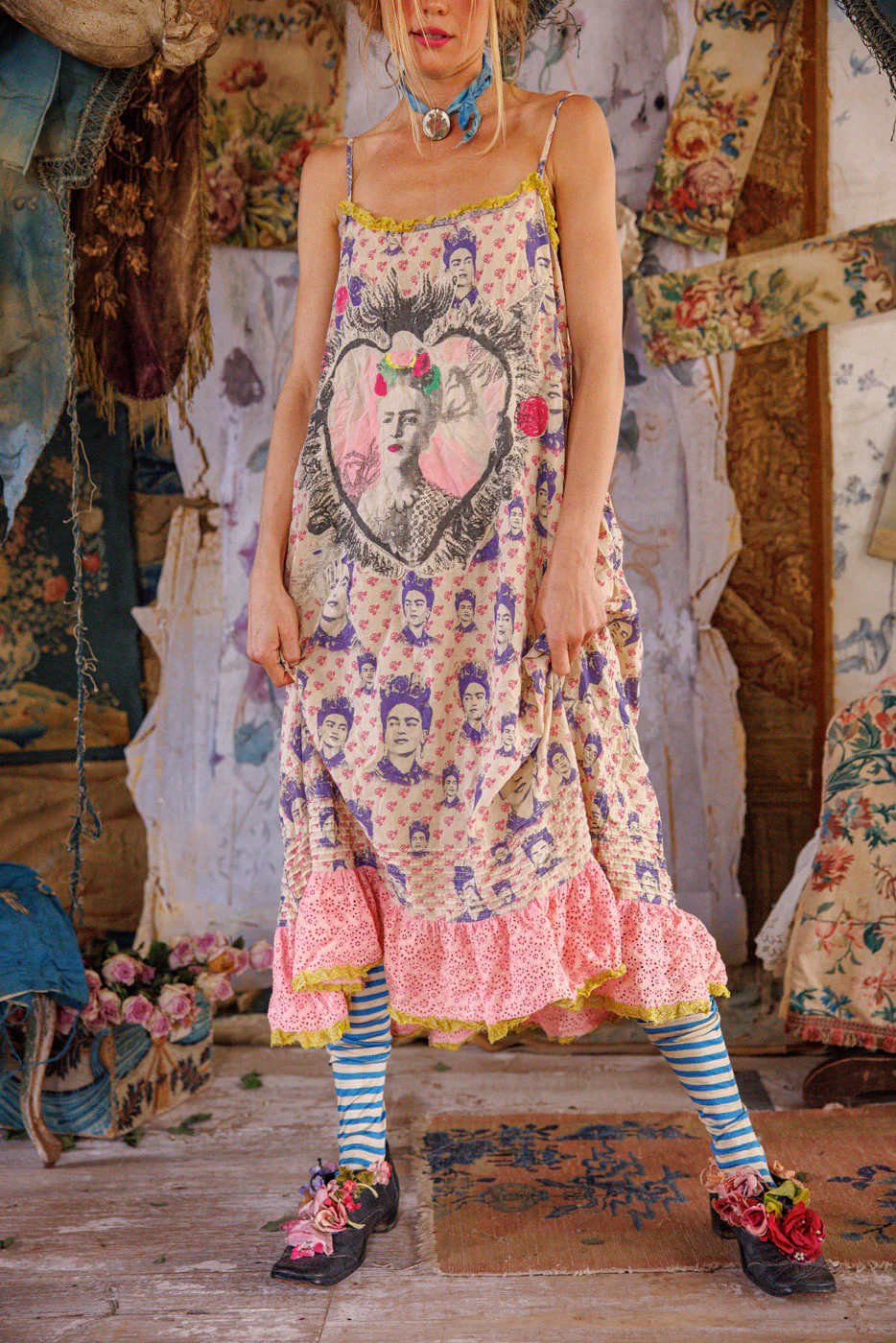 Frida Corazón Llameante Clementine Slip - Image 4