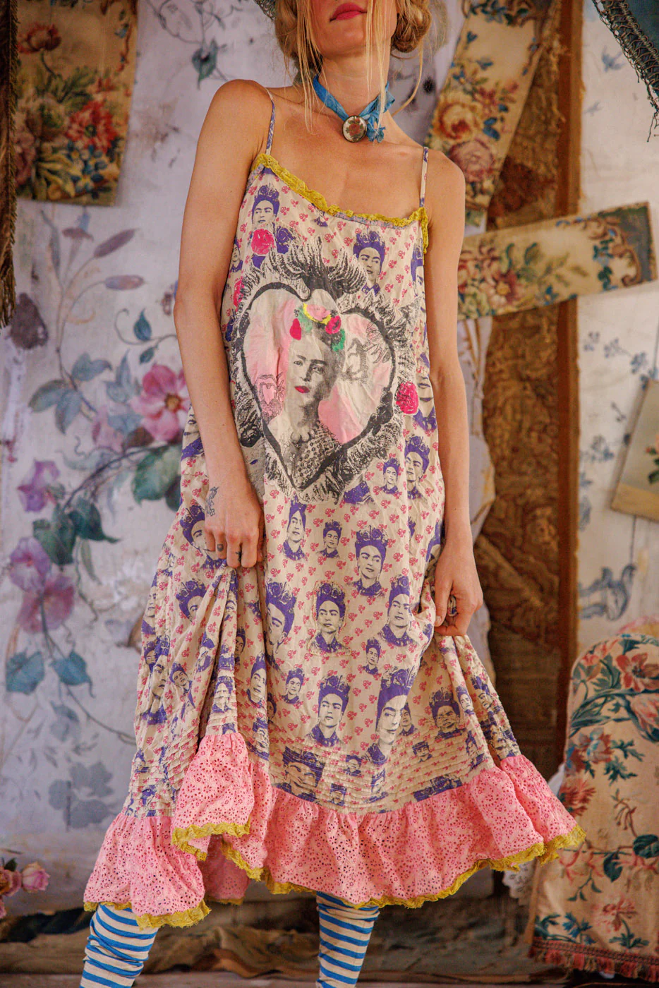 Frida Corazón Llameante Clementine Slip - Image 6