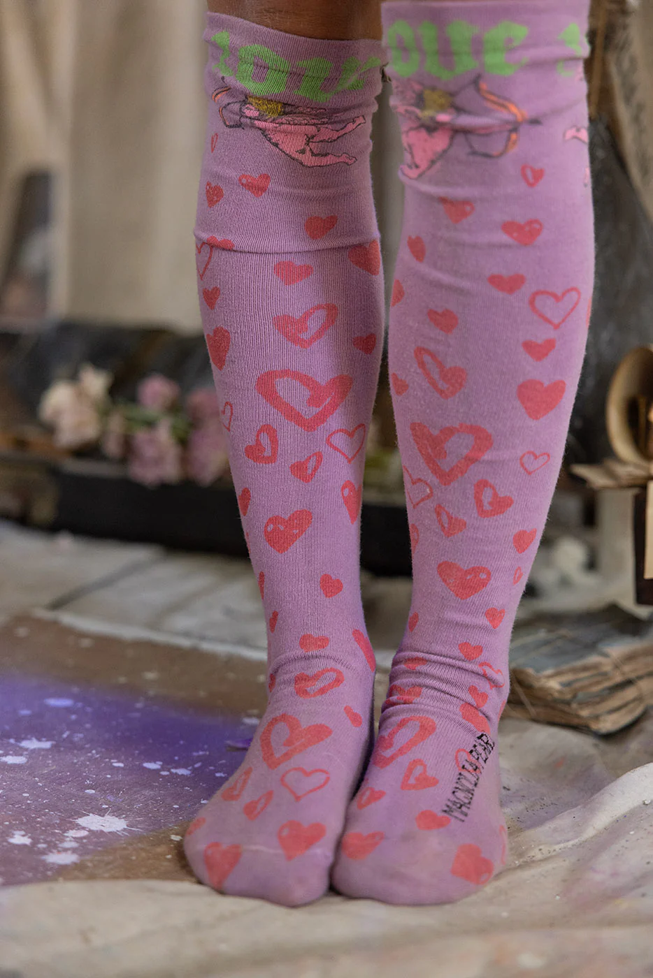 I'm Yours Over-the-Knee Socks