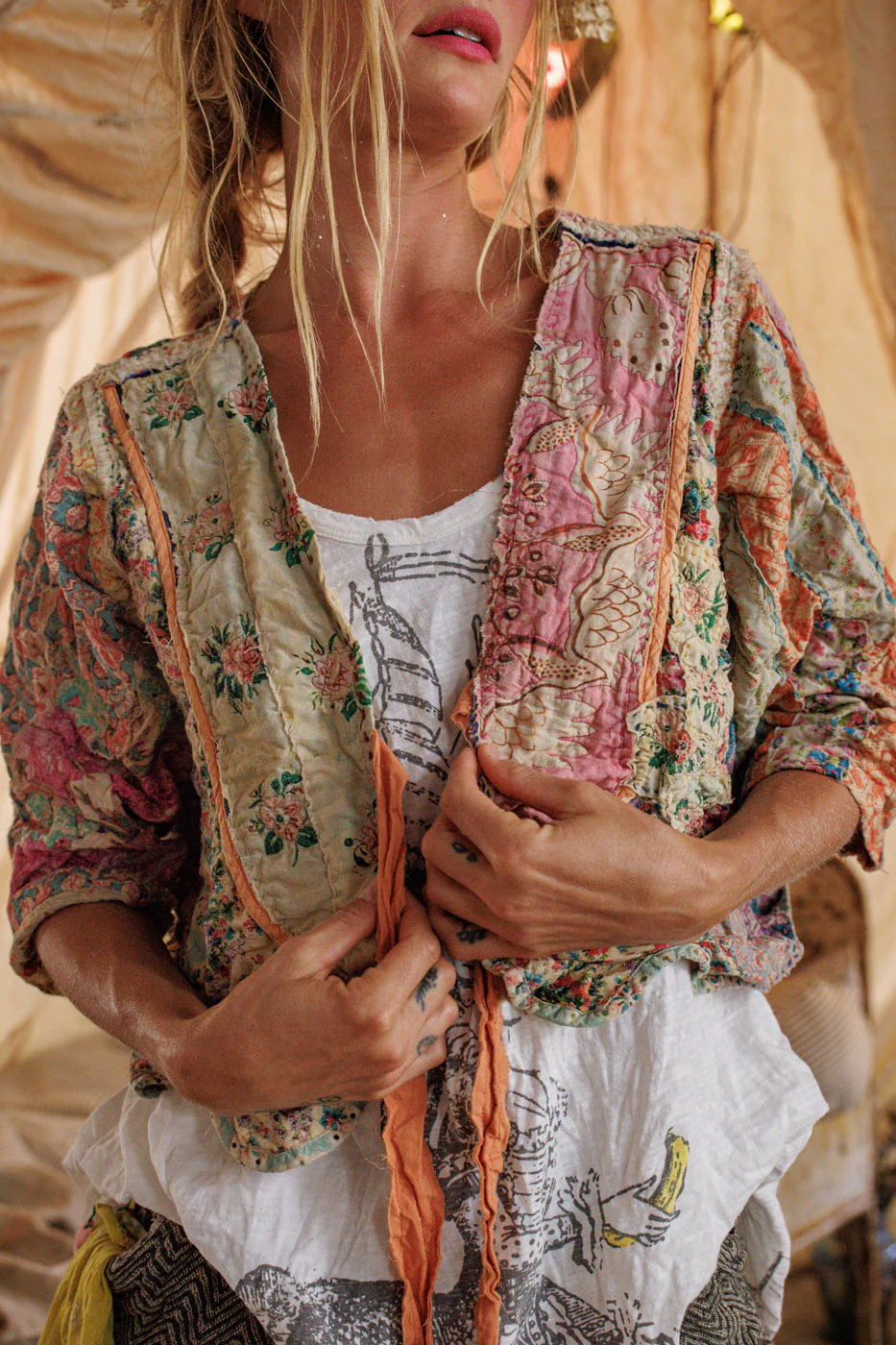 Kalamkari Andhra Jacket - Image 5
