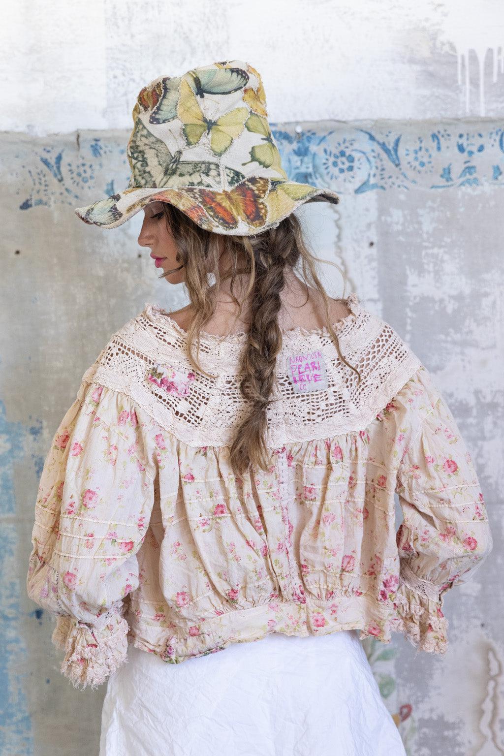 Crochet Yoke Keira Blouse - Image 10