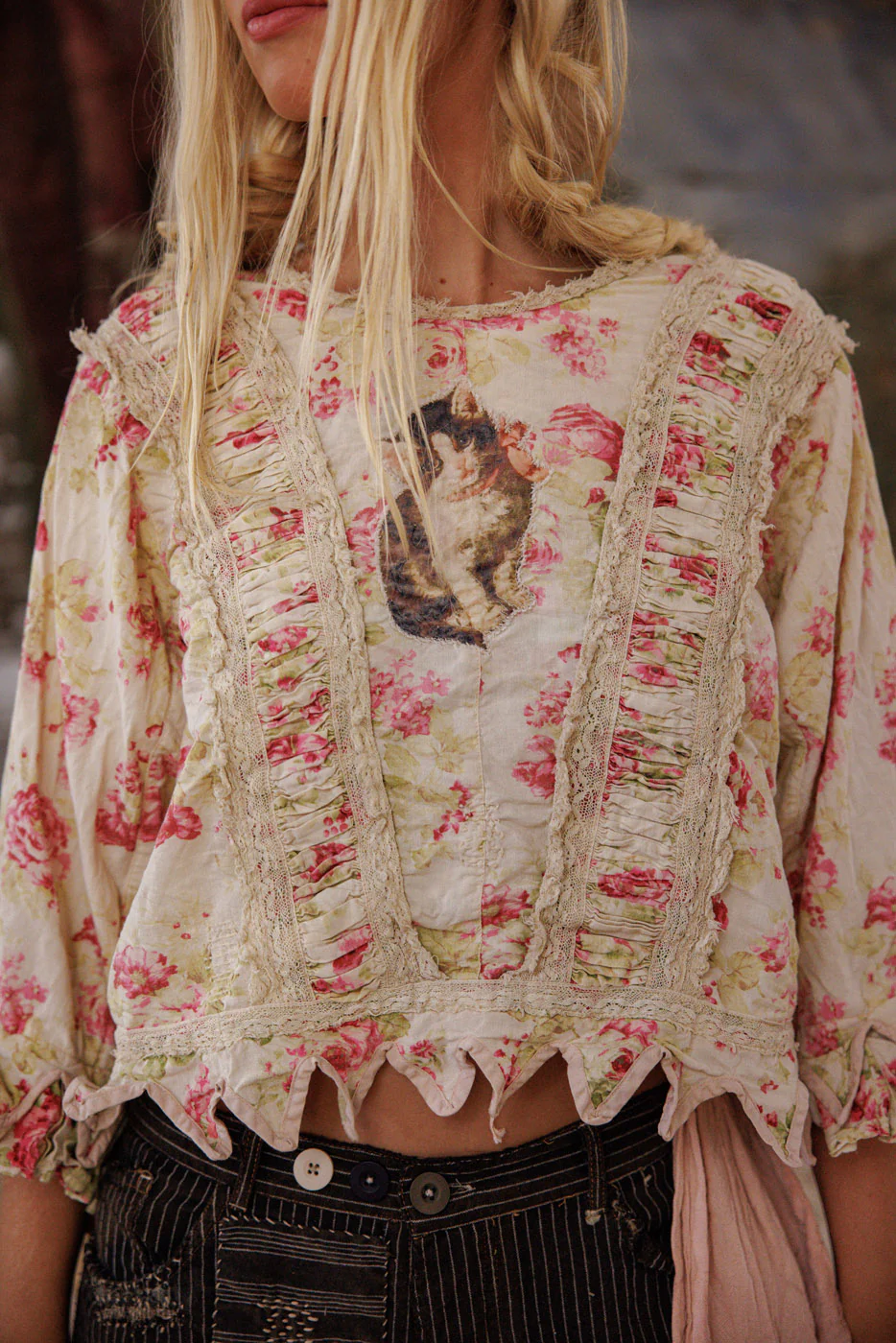 Kitty Hyacinth Blouse - Image 2