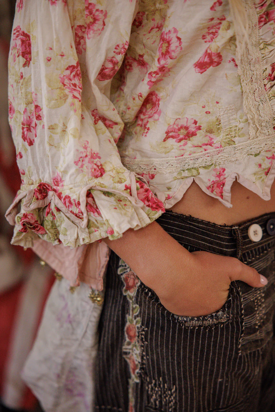 Kitty Hyacinth Blouse - Image 3