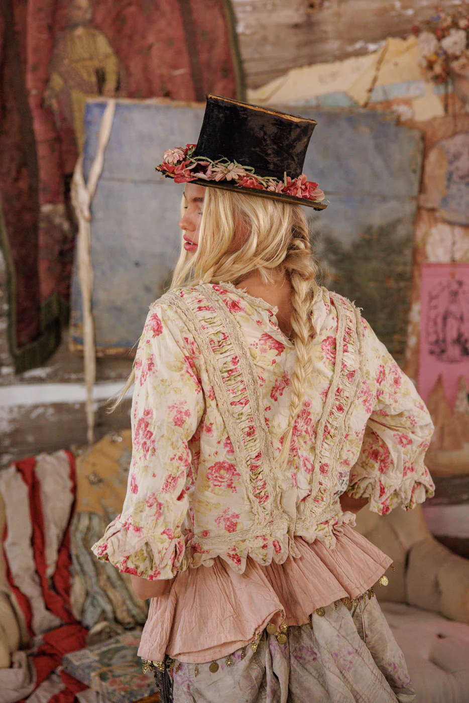 Kitty Hyacinth Blouse - Image 5