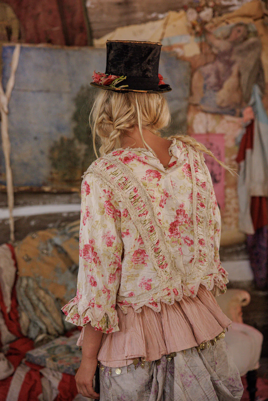 Kitty Hyacinth Blouse - Image 7