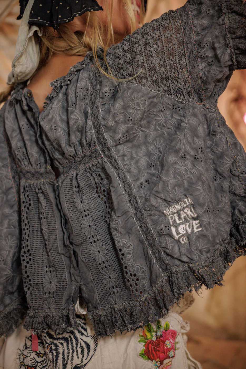 Lace Work Gabriella Blouse - Image 10