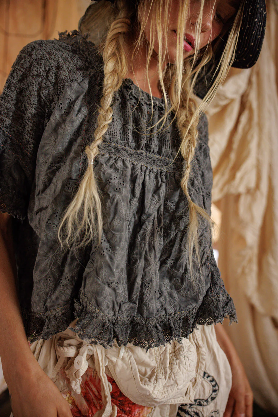 Lace Work Gabriella Blouse - Image 5