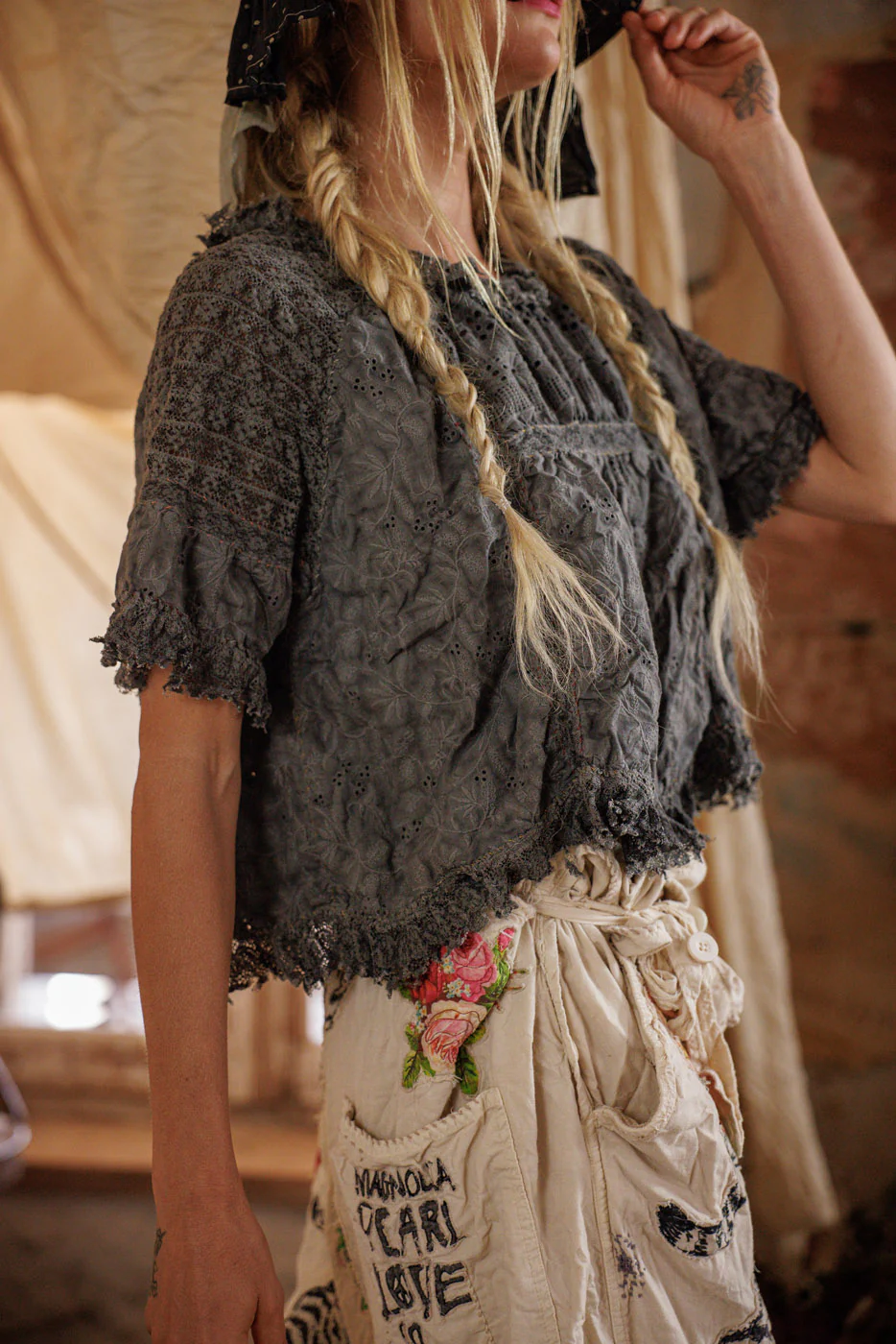 Lace Work Gabriella Blouse - Image 6