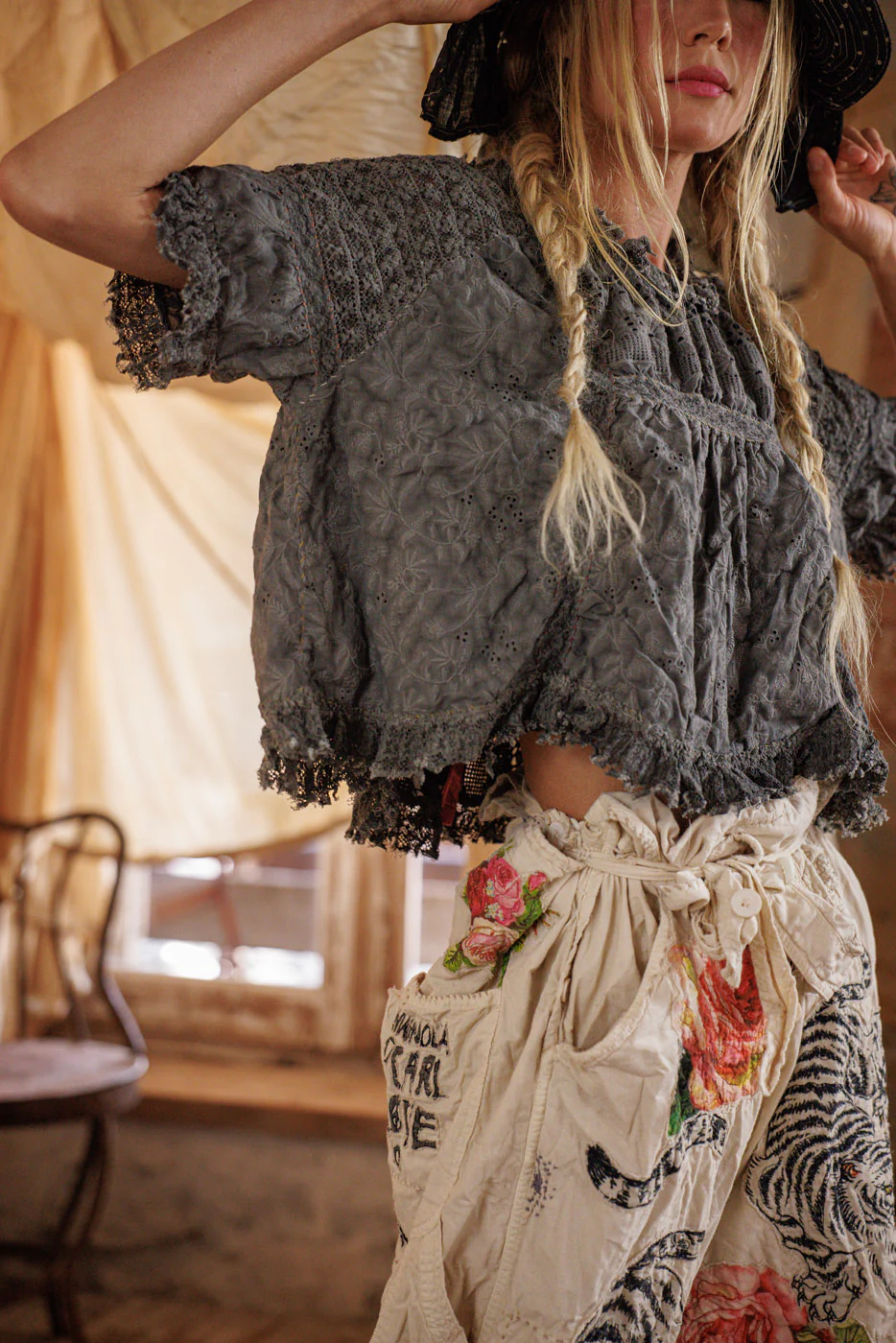 Lace Work Gabriella Blouse - Image 7