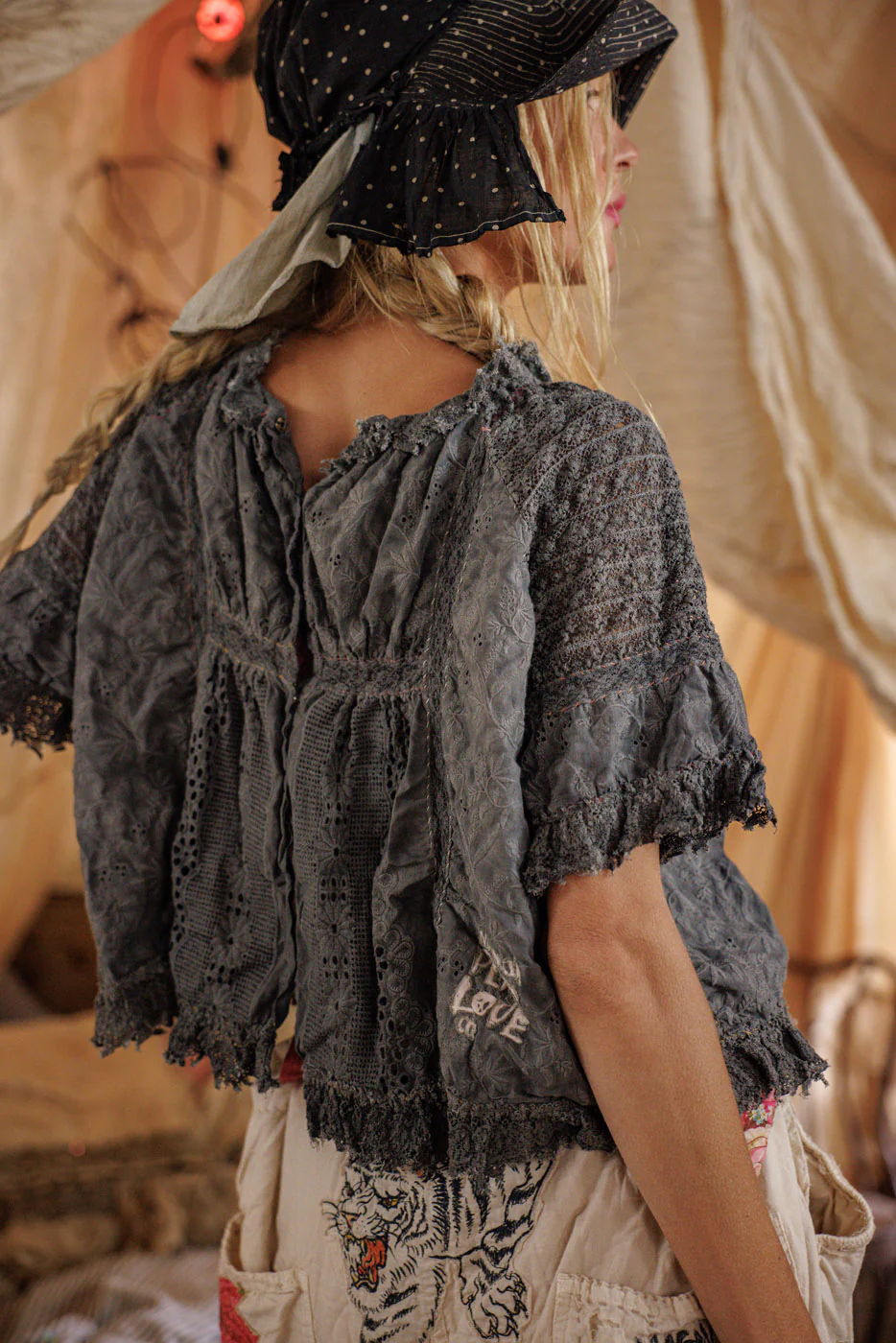 Lace Work Gabriella Blouse - Image 8