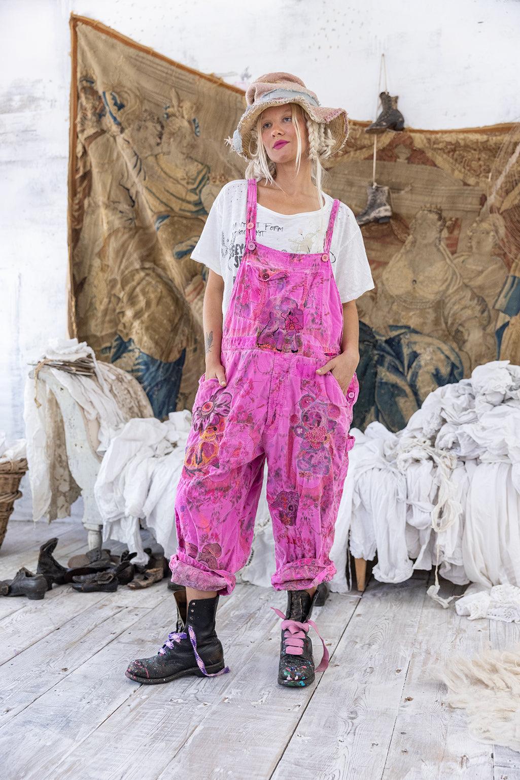 Lil' Friends Patchwork Overalls - Image 2