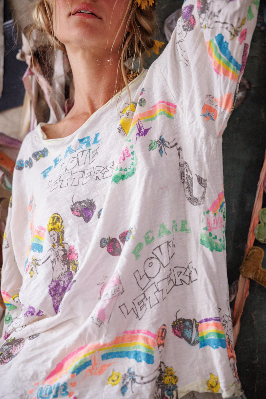 Love Letters Graffiti Viggo Tee - Image 2