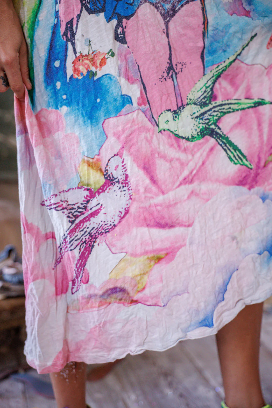 Magic Magnolias Tee Dress - Image 12