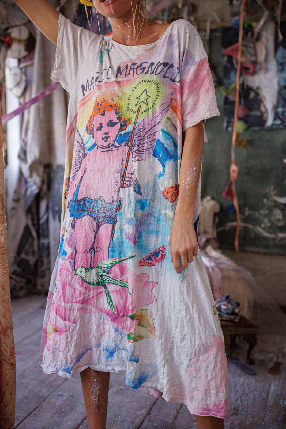 Magic Magnolias Tee Dress - Image 5