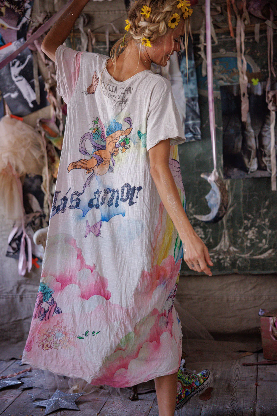Magic Magnolias Tee Dress - Image 6