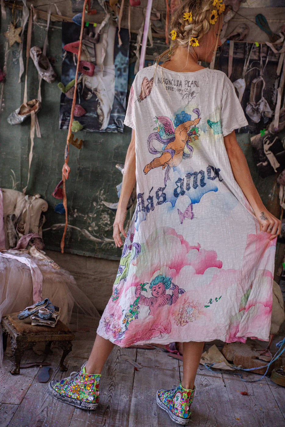 Magic Magnolias Tee Dress - Image 7