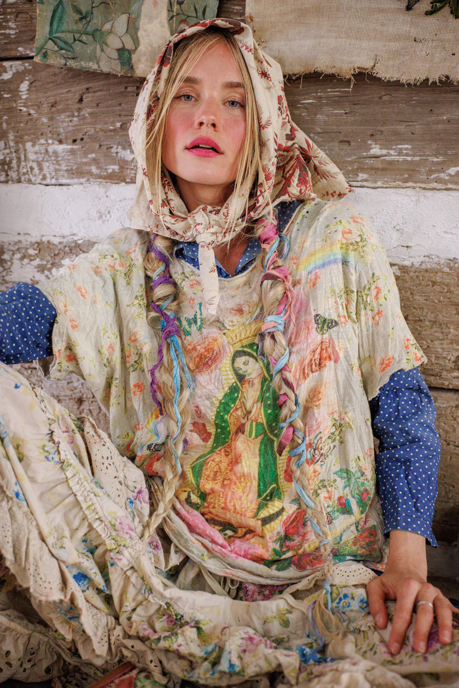 Mary Spiritual Rose Tee San Miguel - Image 3