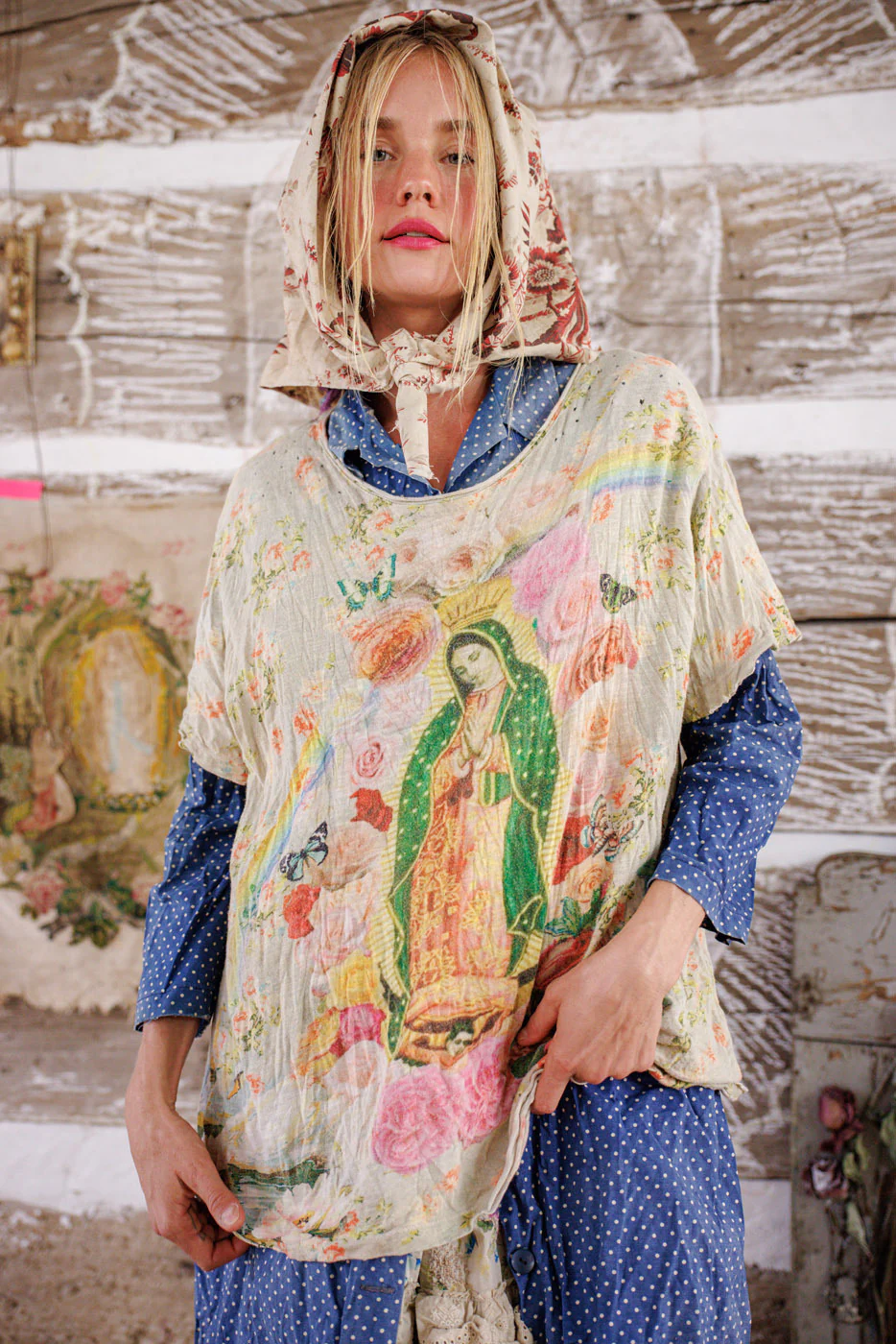 Mary Spiritual Rose Tee San Miguel - Image 4
