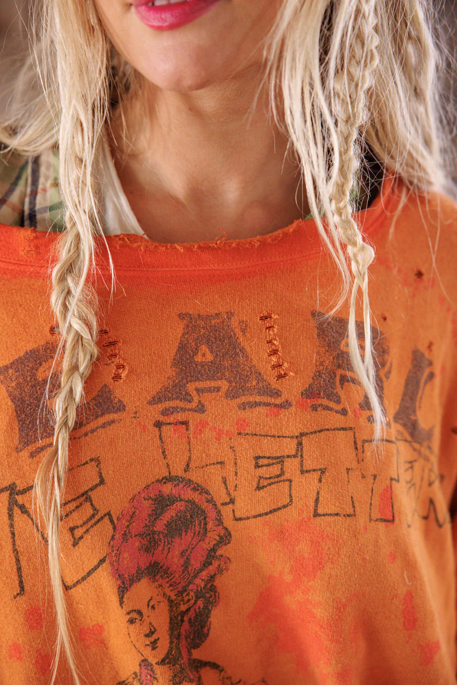 Mermaid Love Letters Vetiver Sweatshirt - Image 4