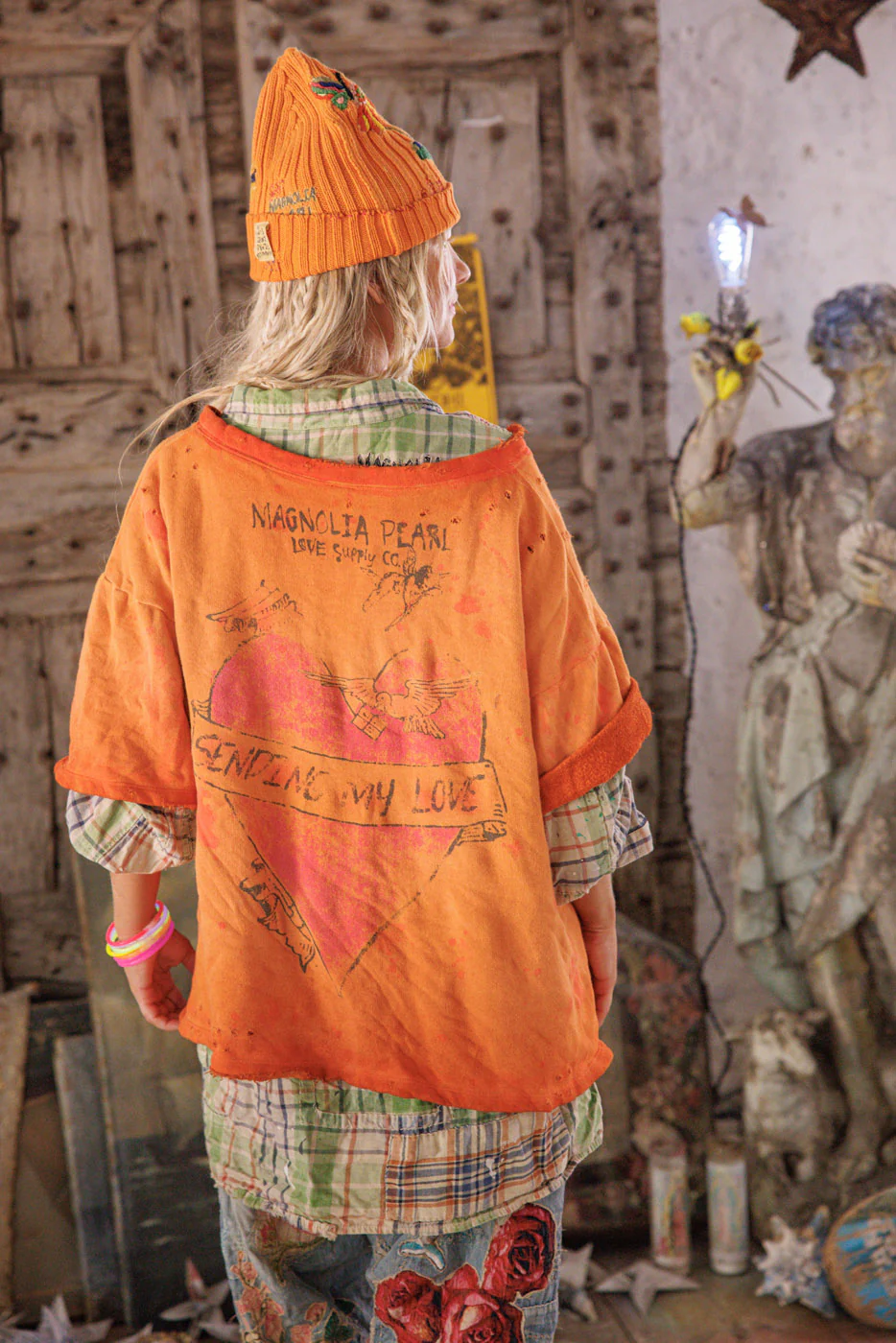 Mermaid Love Letters Vetiver Sweatshirt - Image 5
