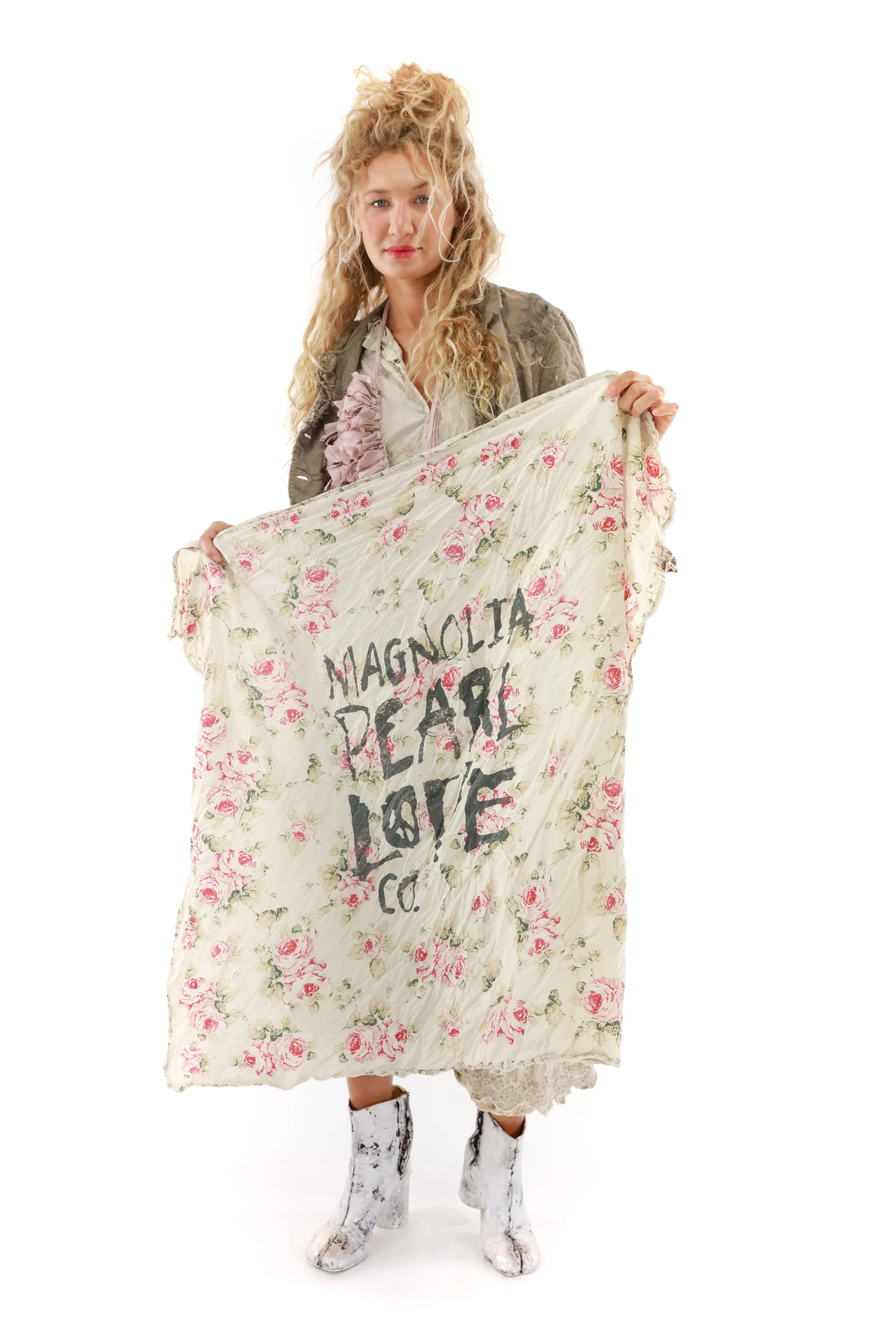 MP Love Co. Floral Scarf - Image 4
