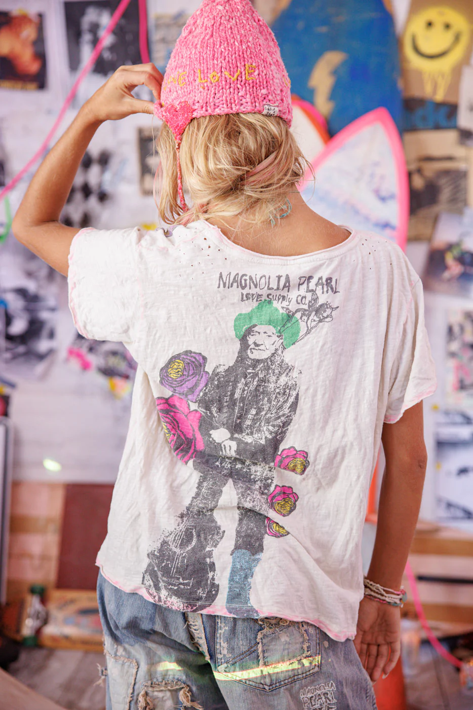 MP X Willie Nelson Standing Ovation Tee - Image 5