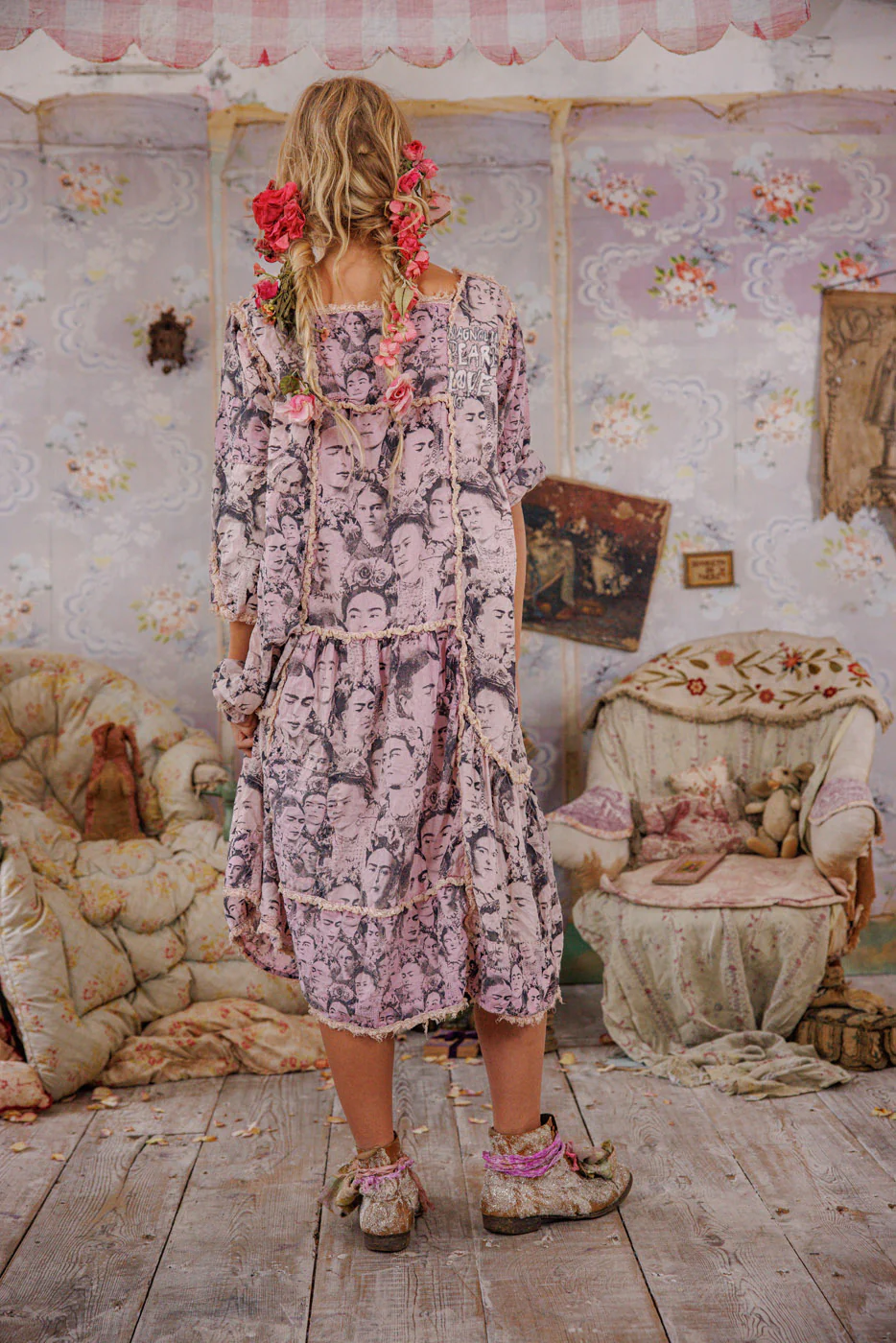 Mural Frida Helenia Dress - Image 5