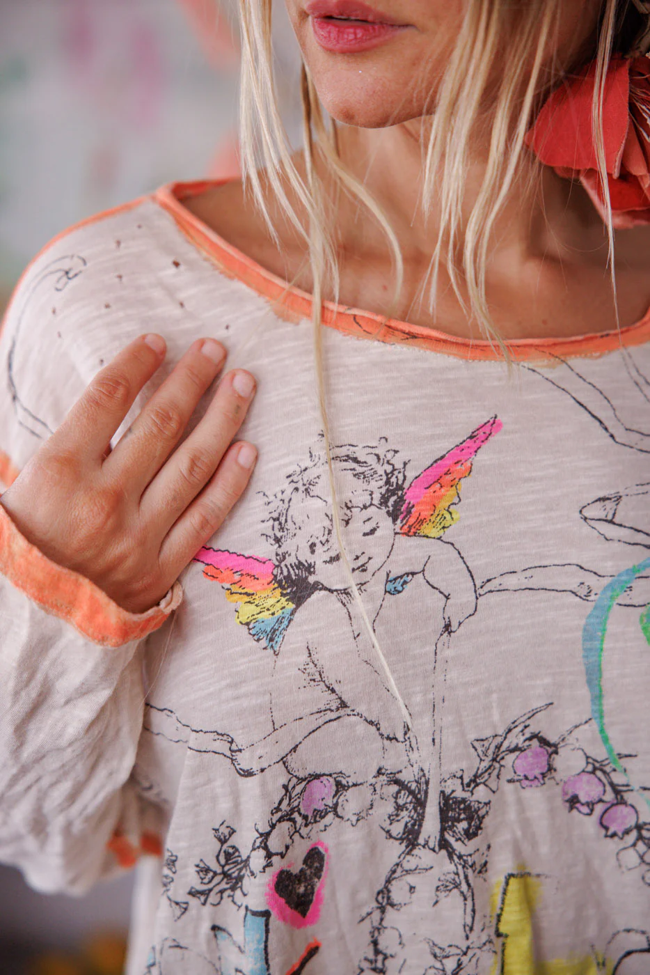 Neon Bluebonnet Viggo Tee - Image 5