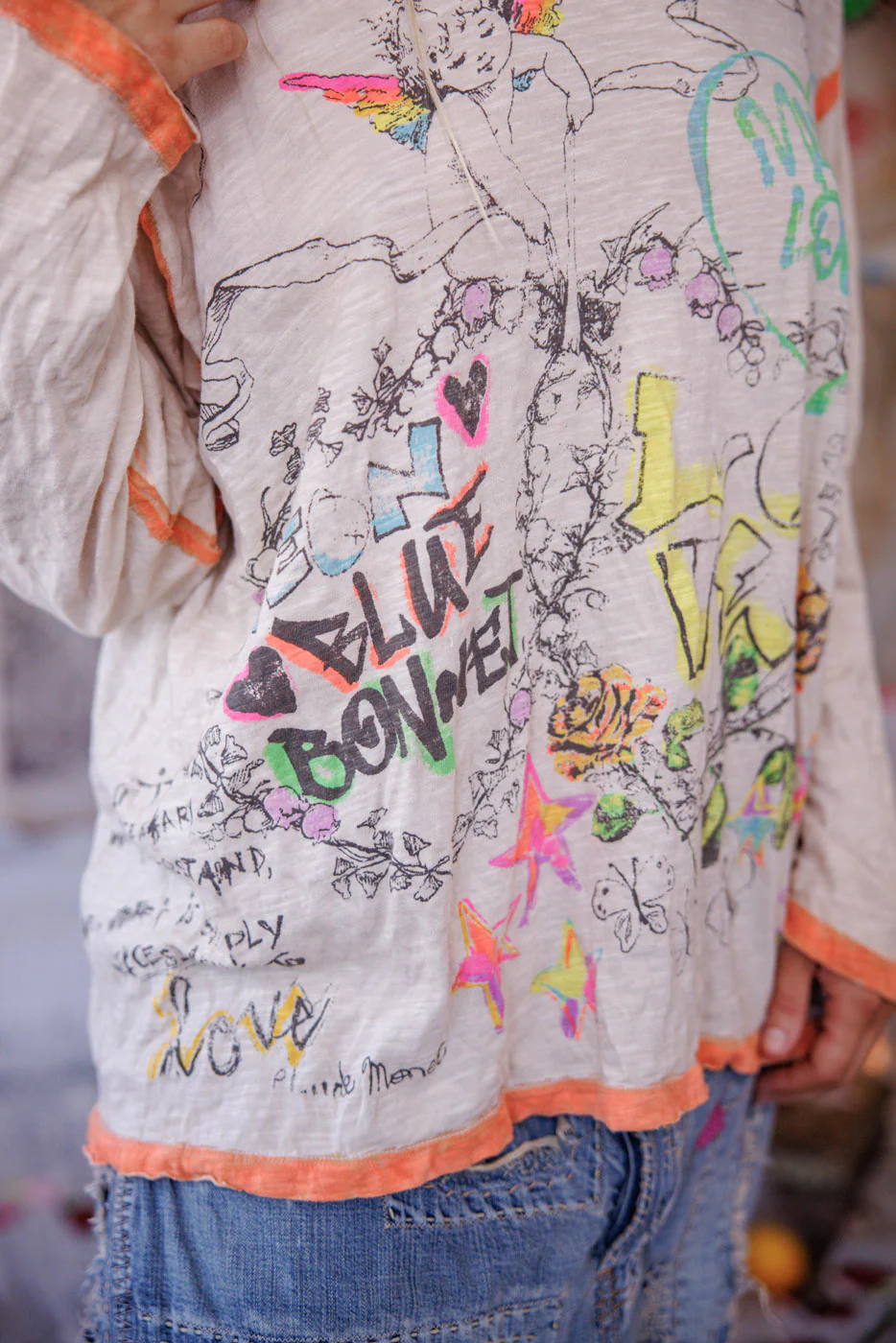 Neon Bluebonnet Viggo Tee - Image 6