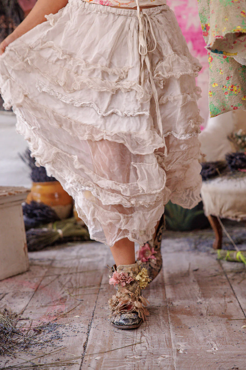 Organza Pissarro Skirt