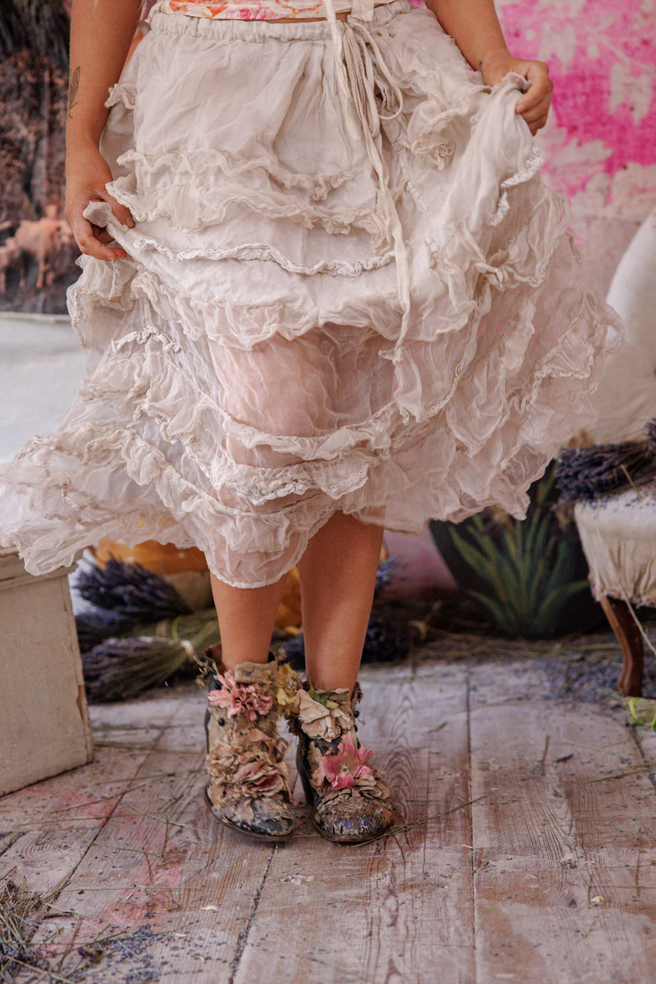 Organza Pissarro Skirt - Image 2