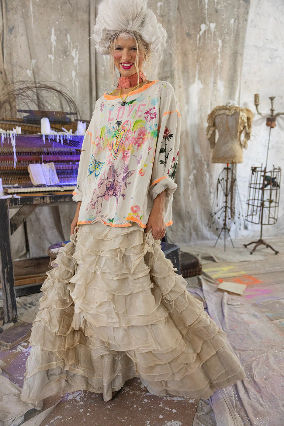 Painting Clouds Hermosa Sweatshirt - Image 10