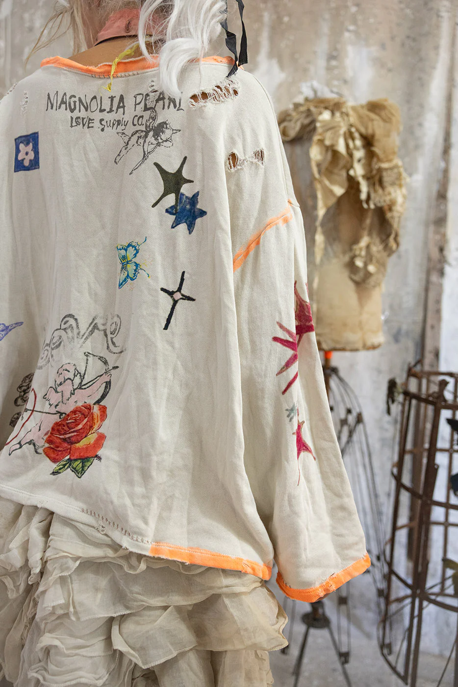 Painting Clouds Hermosa Sweatshirt - Image 12
