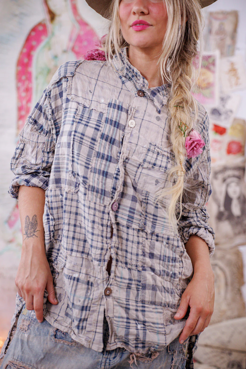 Patchwork Adison Workshirt - Image 2